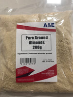 A&E Pure Ground Almond 200g