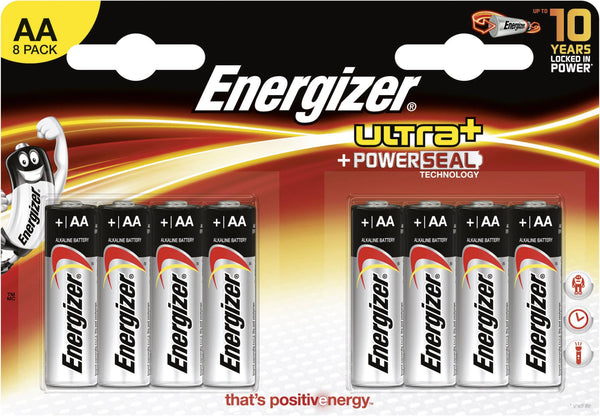 Energizer AA Batteries x8