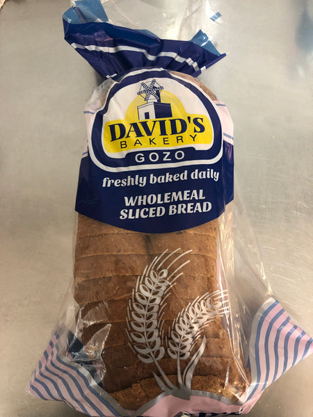 David’s bakery wholemeal sliced bread toast 500g