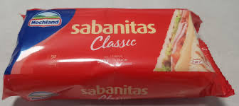 Hochland sabanitas classic cheese slices x50