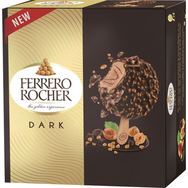 Ferrero Rocher Dark chocolate ice cream x4