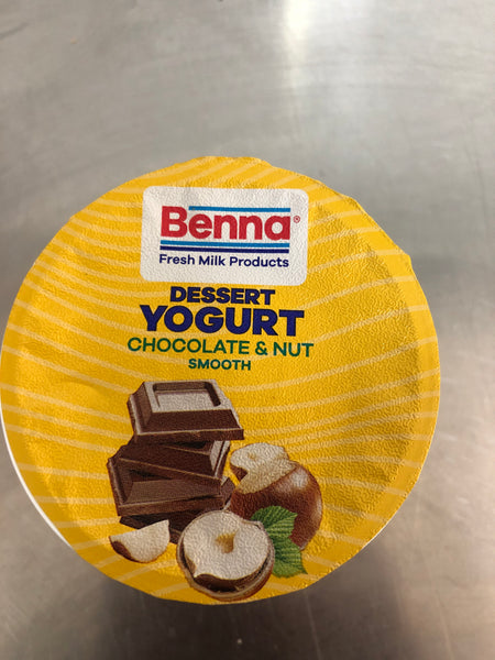 Benna dessert yogurt chocolate & nut 150g