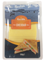 Fior di vita mild cheddar slices 150g