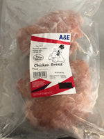 A&E Fresh Frozen Chicken Breast Pkt By Weight