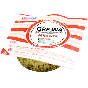 Benna gbejna mhawra (cheeselets herbs)