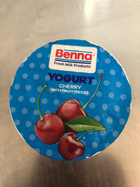 Benna yogurt cherry with fruit pieces 150g
