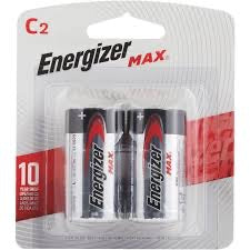 Energizer C2 alkaline power x2