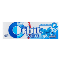 Orbit white classic x10