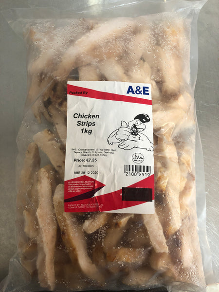 A&E Chicken Strips 1 kg