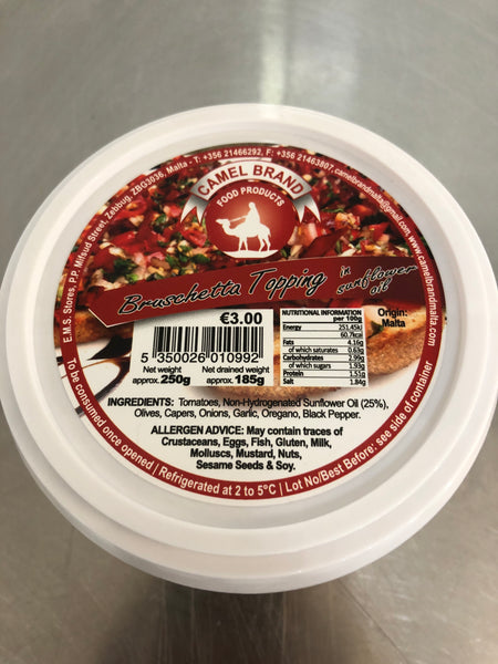 Camel brand Bruschetta topping 250g