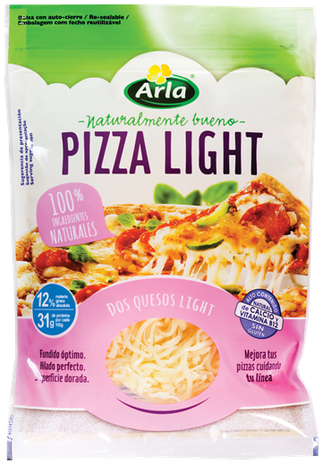 Arla mozzarella pizza light 150g