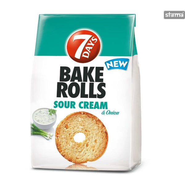 Bake Rolls Sour Cream 80g