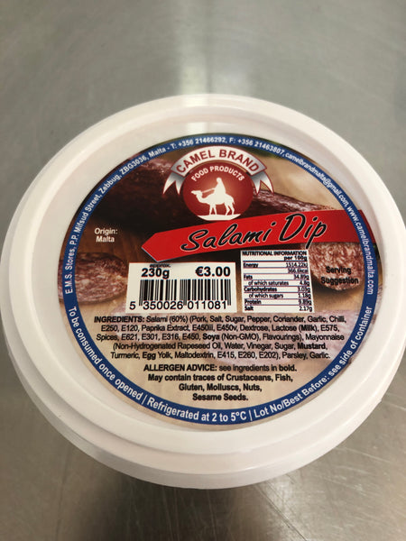 Camel brand salami dip 230g