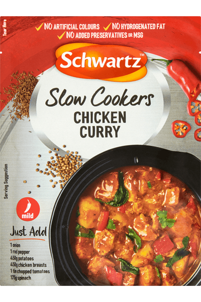 Schwartz Slow Cookers Chicken Curry