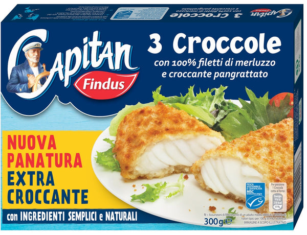 Findus croccole filetts x3