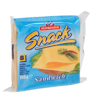 Snack sandwiches cheese slices x8