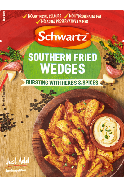 Schwartz Southern Fried Wedges 35gr