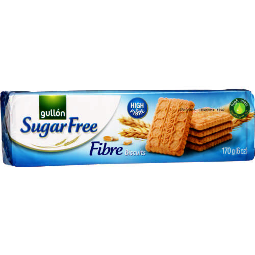 Gullon Sugar Free Fibre Biscuits 170g