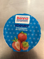 Benna yogurt strawberry with fruit pices 150g