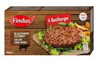Findus beef burger x4 400g
