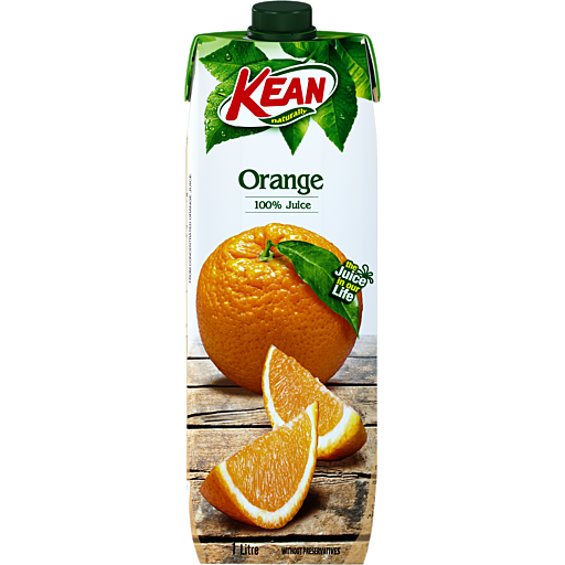 Kean 100% orange juice 1 ltr