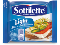 Sottilette light cheese slices x7