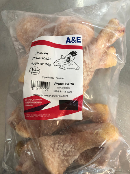 A&E Fresh Frozen Chicken Drumsticks xkg