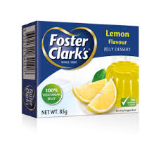 Foster Clark Lemon Flavour Jelly 85gr