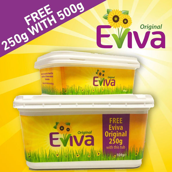 Eviva margarine original500g+250g