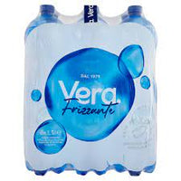 Nestle Vera sparkling Water 1.5ltr 6 Pack Plus 10c  each bottle deposit Bcrs