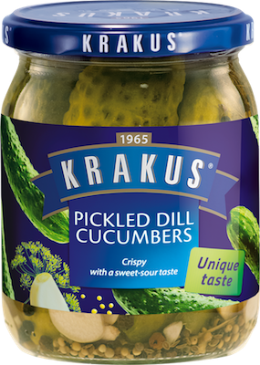 Krakus cucumbers 500g