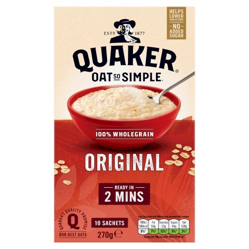 Quaker oats so simple original