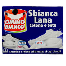 Omino Bianco Sbianca Lana 100gr