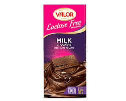 Valor LActose Free Milk Chocolate 100gr