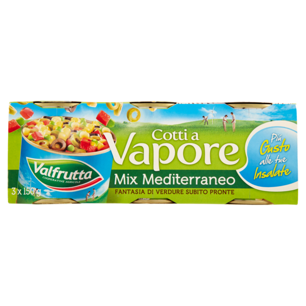 Valfrutta Mediterranean Mix 140gr x 3