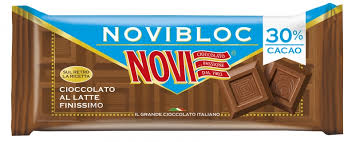 Novibloc Chocolate Milk Bar 150gr