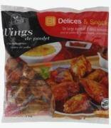 Delices & snacks Wings Hot & Spicy 1Kg