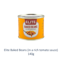 Elite Baked Beans 140gr