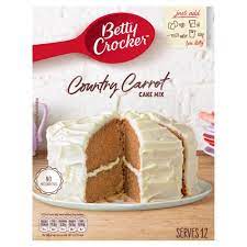 BETTY CROKER CARROT CAKE MIX 425G