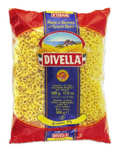 Divella Anellini 500g 3=€2.50c