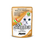 Simba chicken & liver  100g