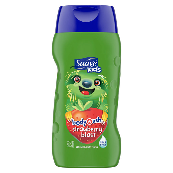 Suave kids body wash strawberry blast 355ml