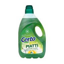 Certo washing up liquid  lemon 4lt