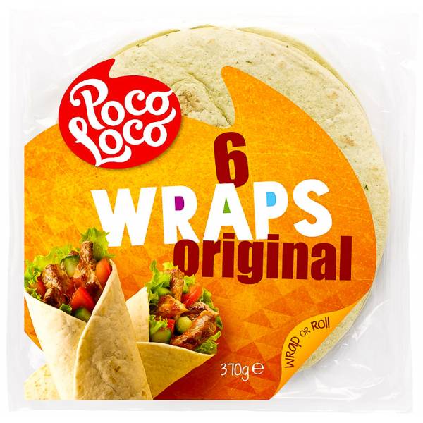 Poco Loco Wraps Original x6
