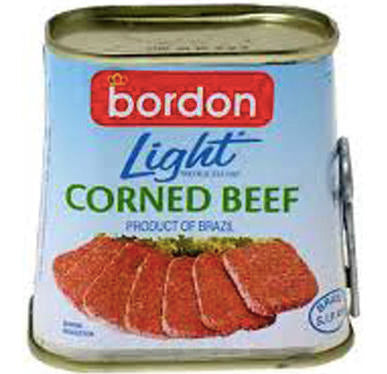 Bordon Light Corned Beef 340gr