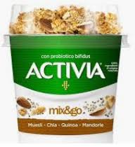 Danone Activia Mix&go Granola 170gr