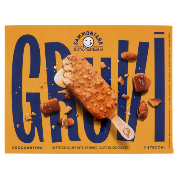 Gruvi croccantino ice cream x4