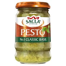 Sacla Classic Pesto basil190gr