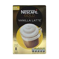 Nescafe Gold Vanilla Latte 8 sachets 18.5gr