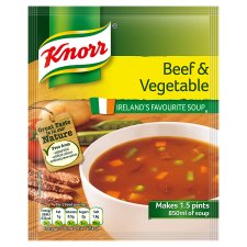 Knorr beef  vegetable soup 60g